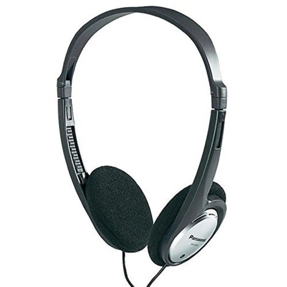 Panasonic RP-HT030E-S On Ear Stereo Headphones Silver