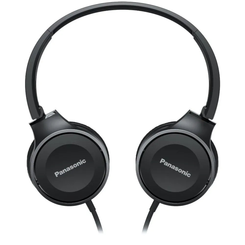 Panasonic RP-HF100ME-K On-Ear Headphones, black