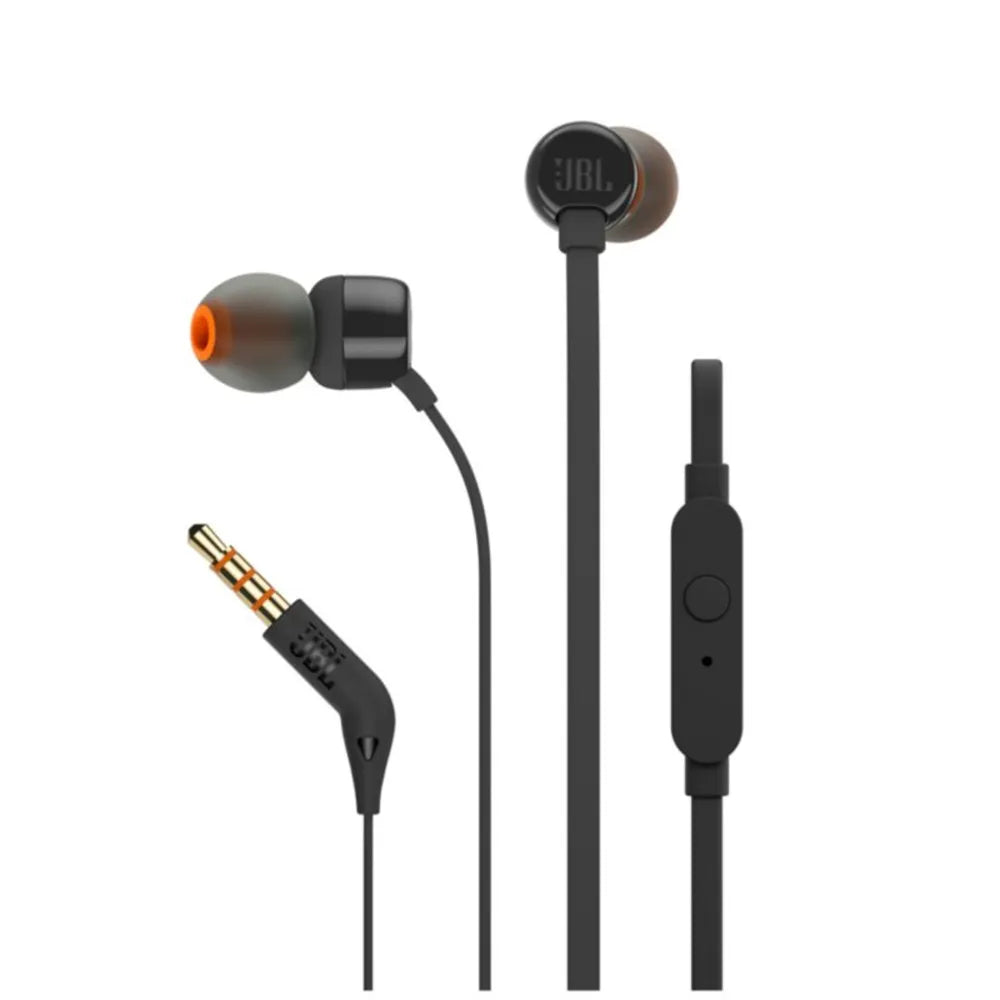 JBL T110 black - In Ear-Headphones with Microphone
