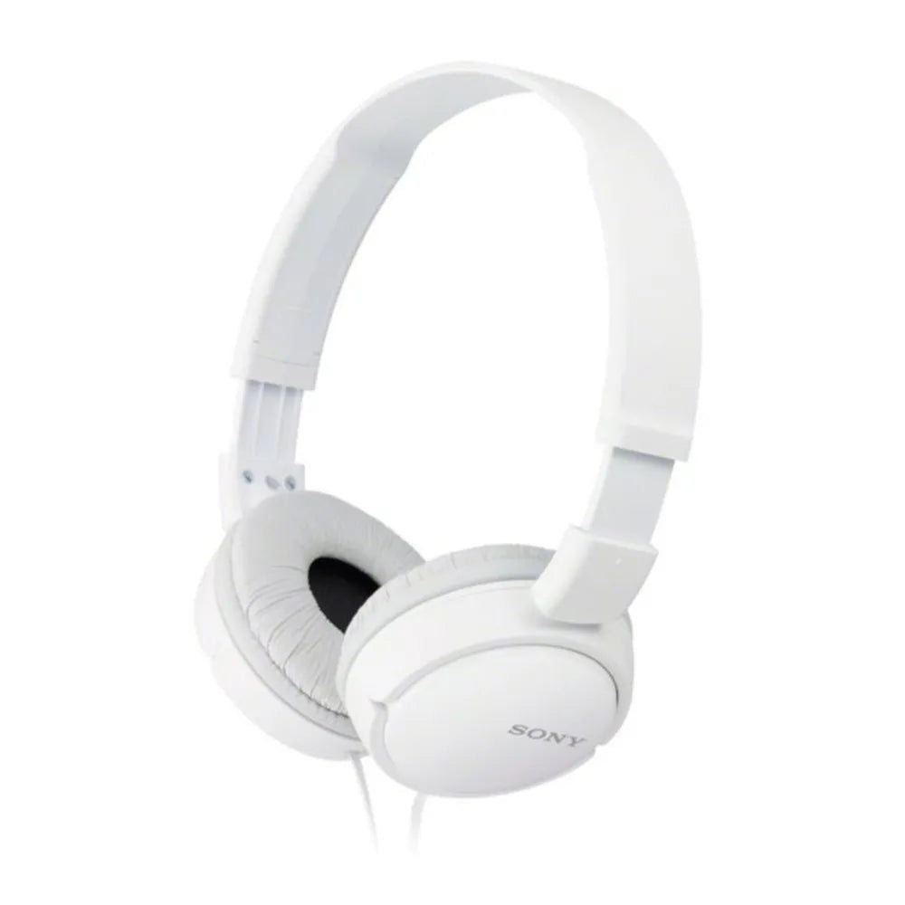 Sony MDR-ZX110APW On-Ear Headphones, white