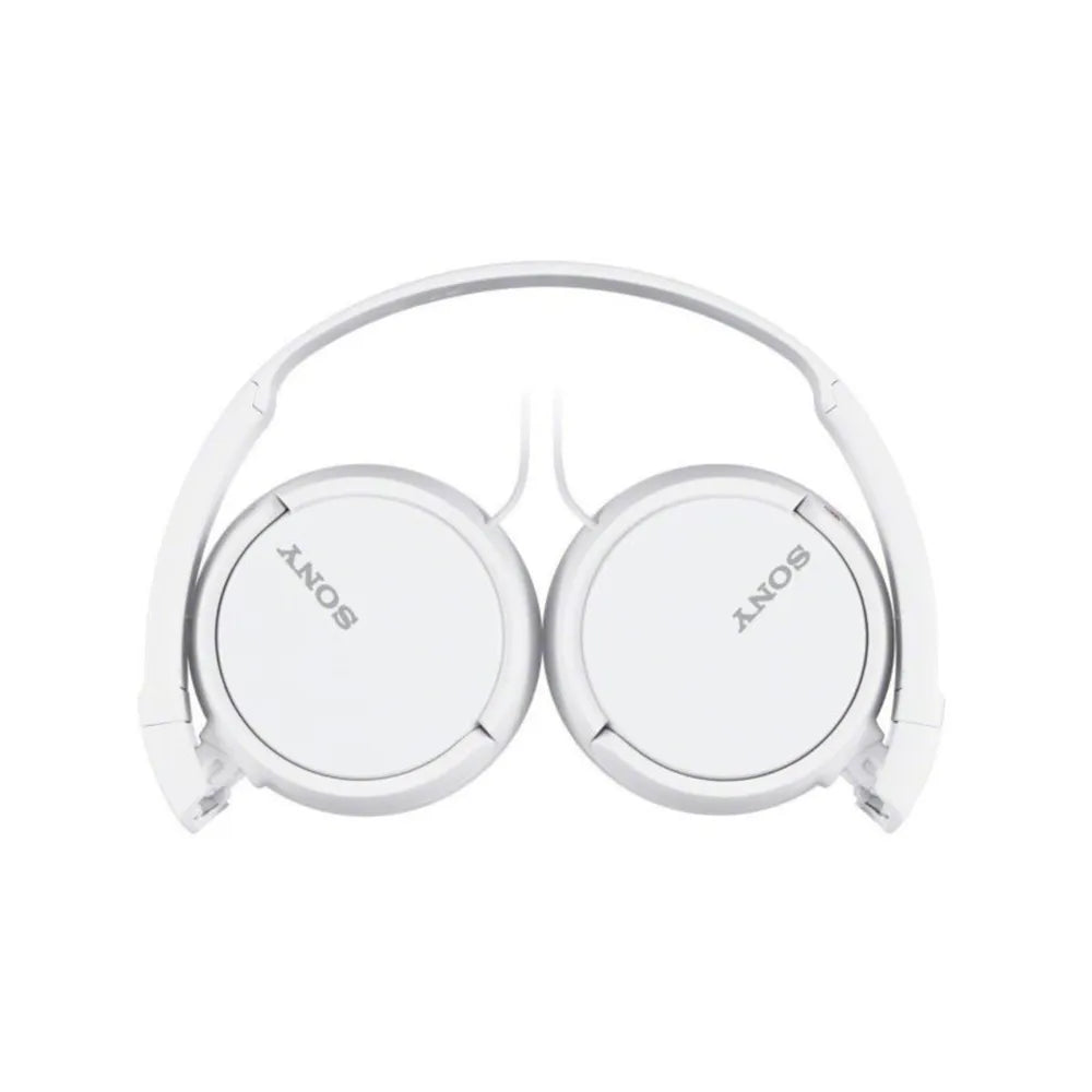 Sony MDR-ZX110APW On-Ear Headphones, white