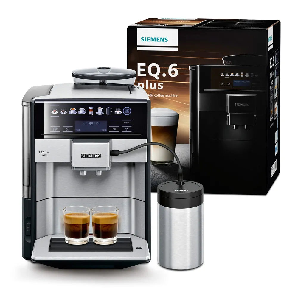 Siemens TE657M03DE EQ.6 plus s700 Automatic Coffee Machine Stainless Steel