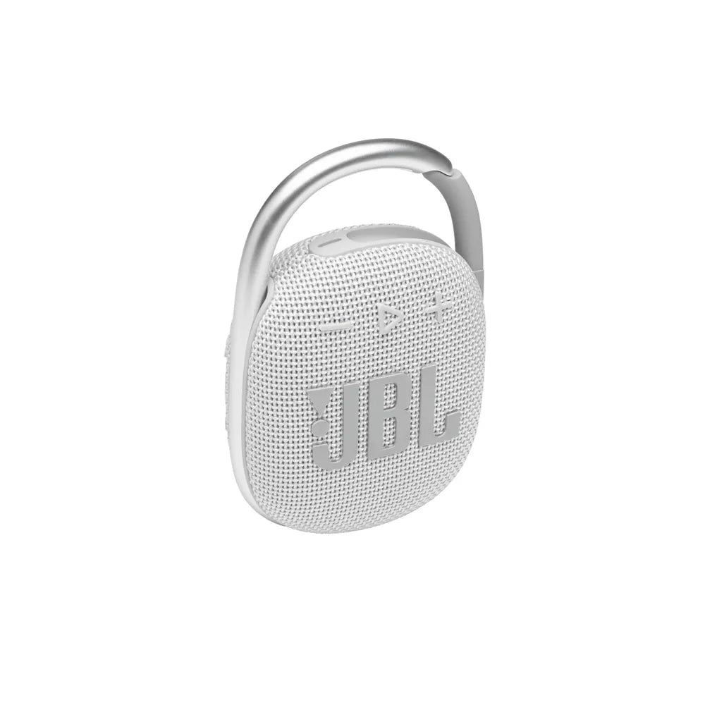 JBL Clip 4 white Portable Bluetooth-Speaker waterproof nach IP67