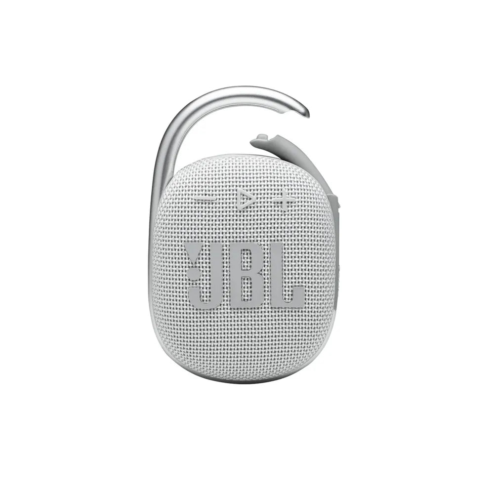 JBL Clip 4 white Portable Bluetooth-Speaker waterproof nach IP67