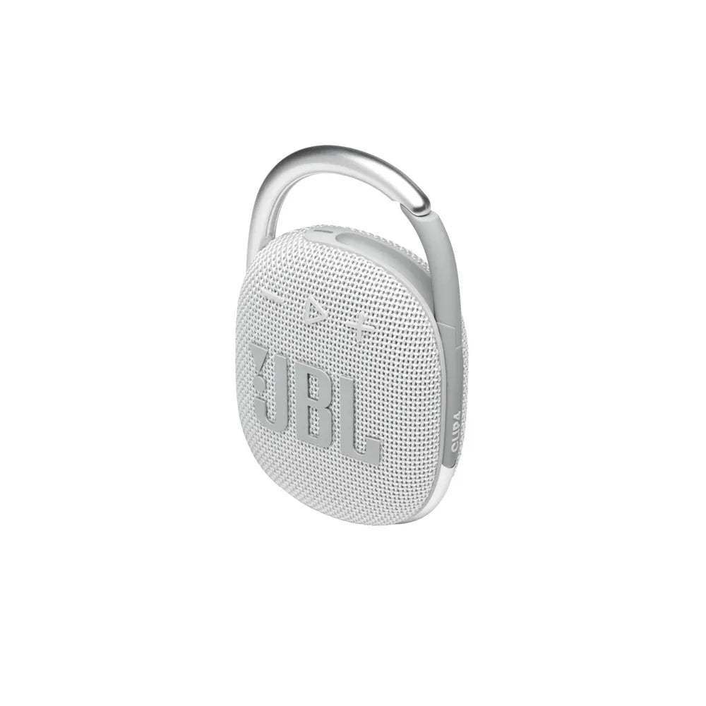 JBL Clip 4 white Portable Bluetooth-Speaker waterproof nach IP67