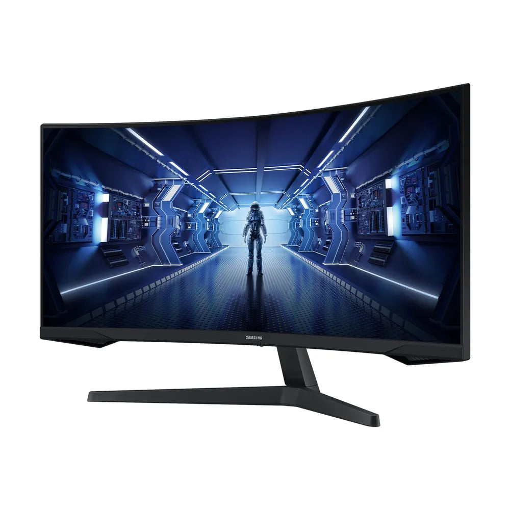 Samsung Odyssey G5 G55T C34G55TWWP 34 inch UWQHD Curved VA LED 21:9 165 Hz Gaming Monitor