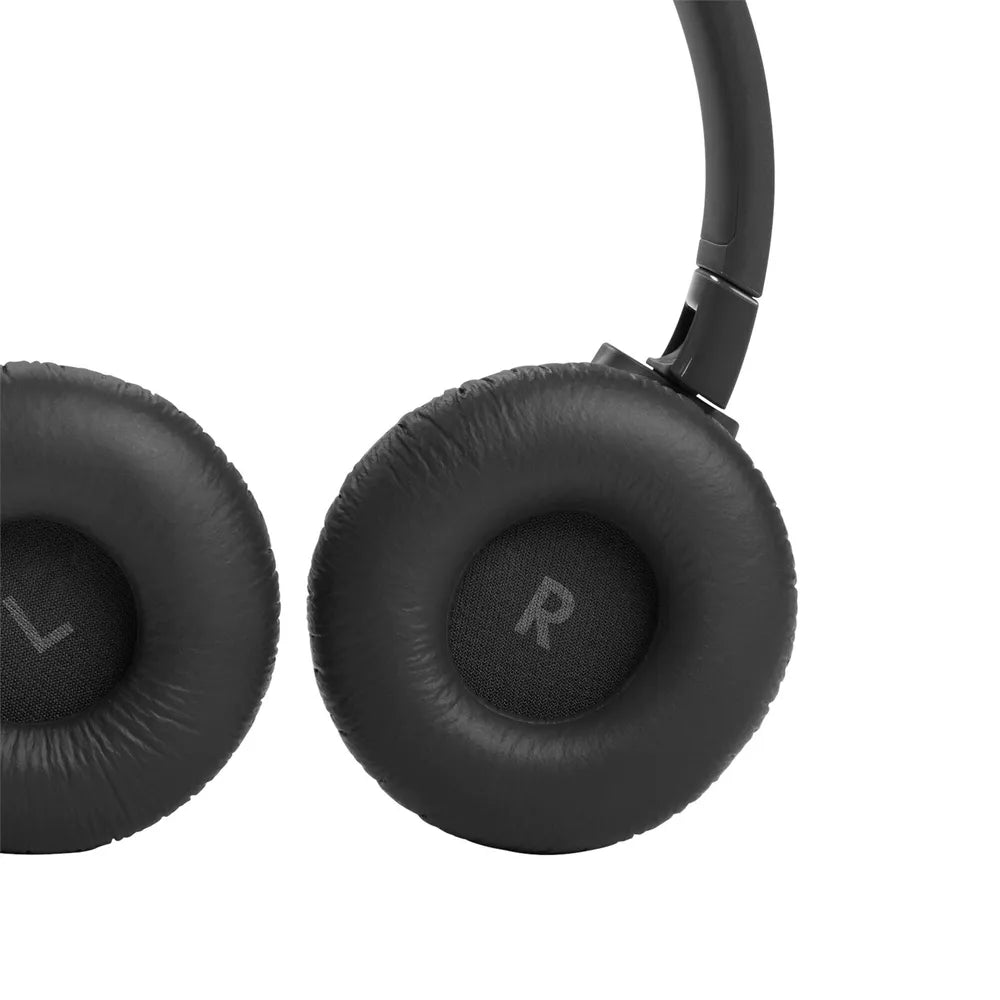 JBL TUNE 660BTNC Black - On Ear-Noise-Cancelling Bluetooth Headphones Microphone