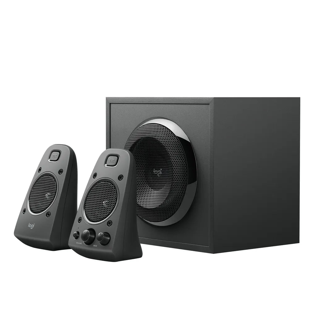 Logitech Z625 black PC-Speakersystem, 2.1, 2x 35 Watt maximale power