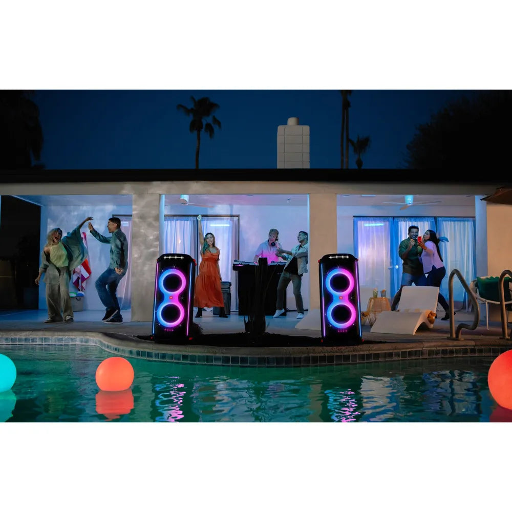 JBL Party Box 710 Bluetooth-Speaker black with Rollen