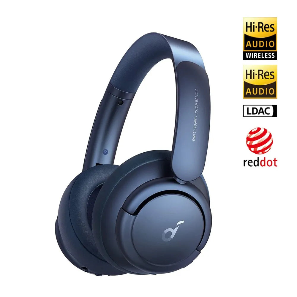 soandcore by Anker Life Q35 Over-Ear Headphones, Bluetooth, Noise-Canceling, App