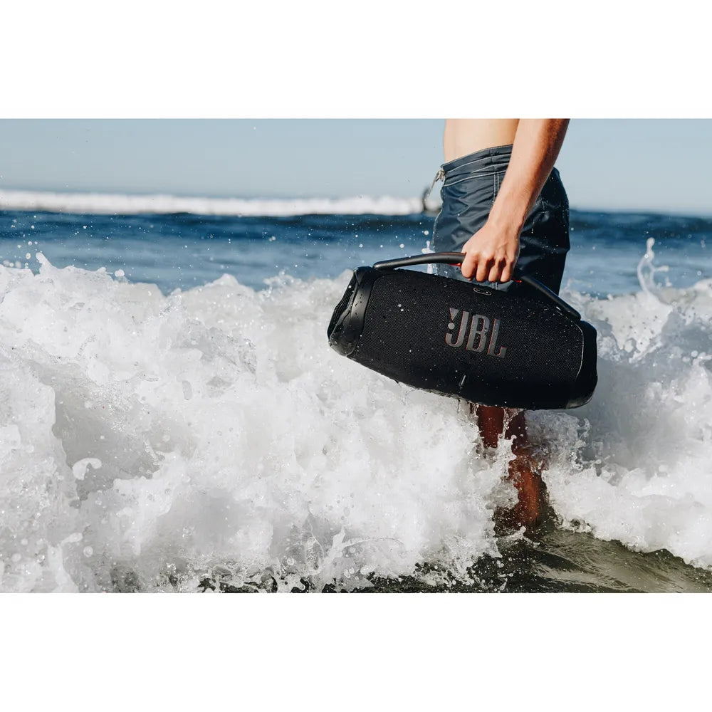 JBL Boombox3 WiFi+AirPlay Bluethooth Speaker spritzgeschützt black