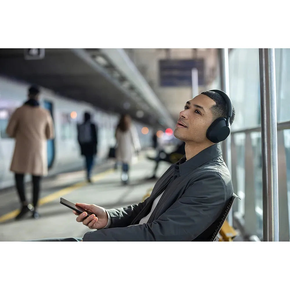 Sony WH-1000XM5 Black Over Ear Headphones with Noise Cancelling and Bluetooth