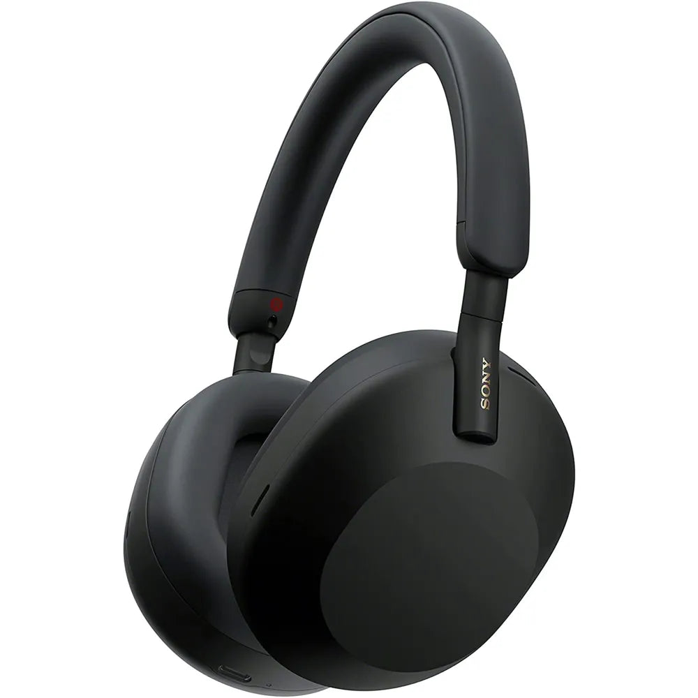 Sony WH-1000XM5 Black Over Ear Headphones with Noise Cancelling and Bluetooth