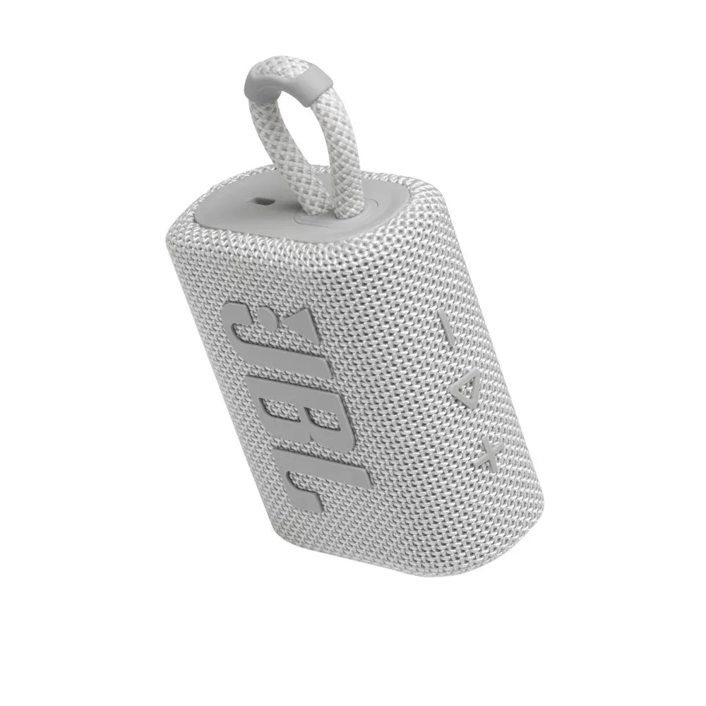 Projekt: JBL GO 3 weiss Ultraportabler Bluetooth Speaker IPX67