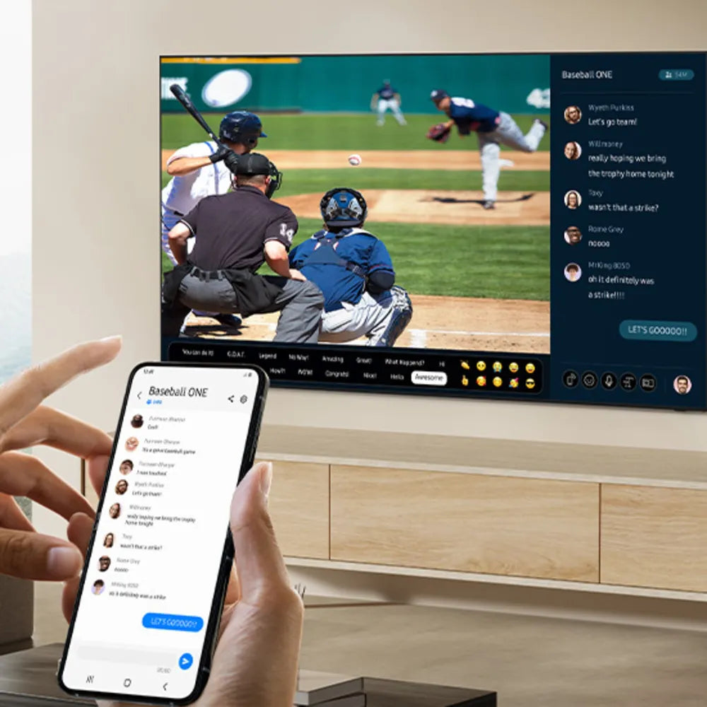 Samsung GQ77S85DAEXZG 195cm 77" 4K QD-OLED 120 Hz Smart TV TV