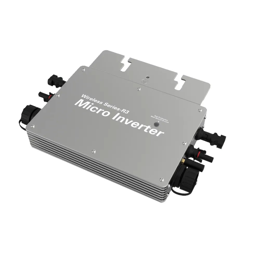 Hyrican Balkonkraftwerk, 600W SmartMini-Wechselrichter, 2x Solarpanel 300W
