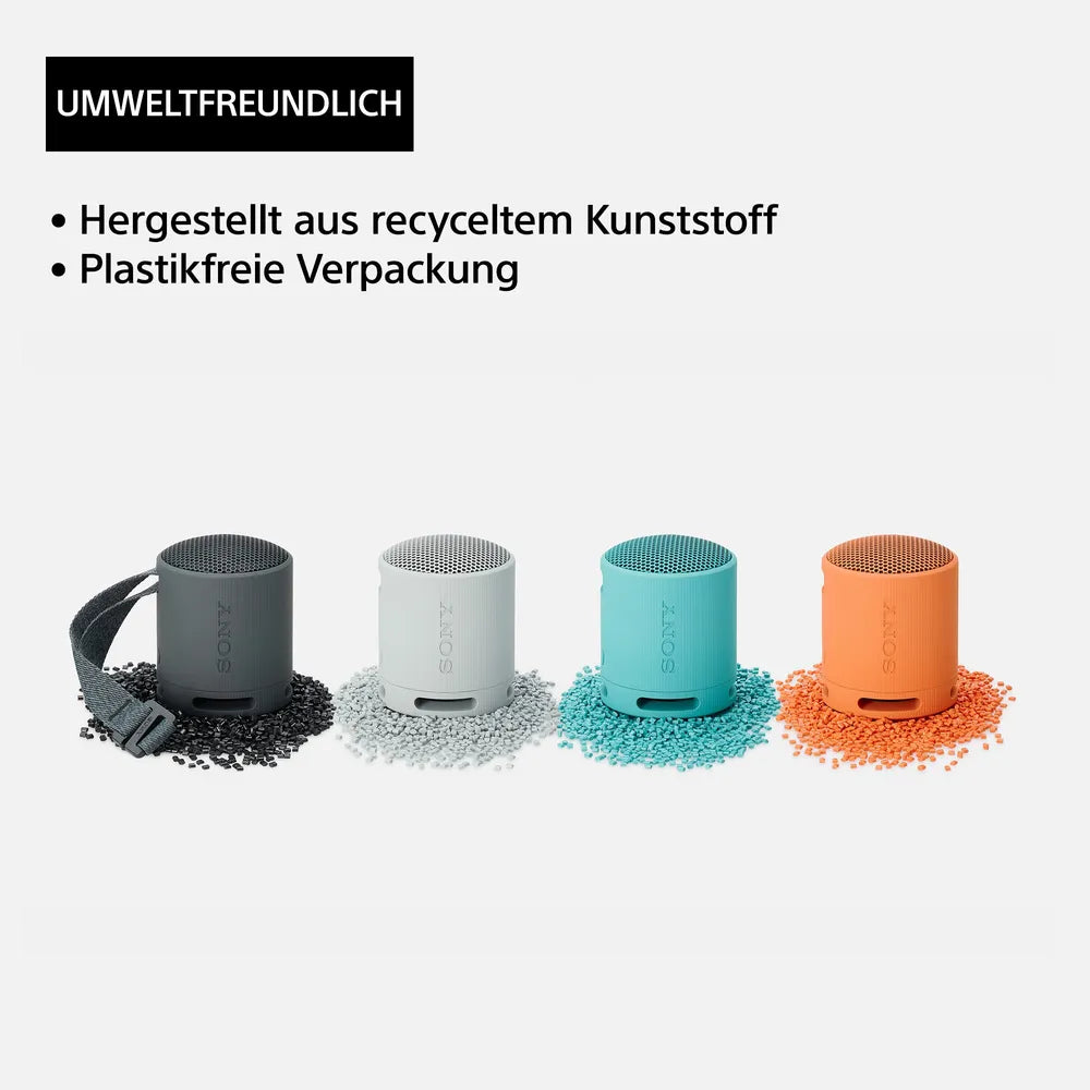 Sony SARS-XB100 - Portable Bluetooth Speaker - blue