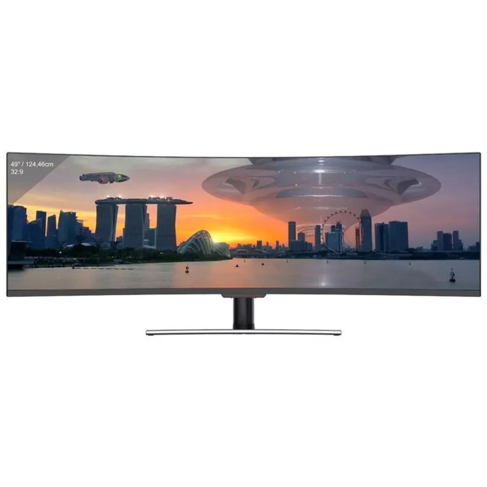 LC-Power M49-DFHD-144-C-Q 49 inch Curved VA LED 32:9 144 Hz Monitor 124.2 cm (49")