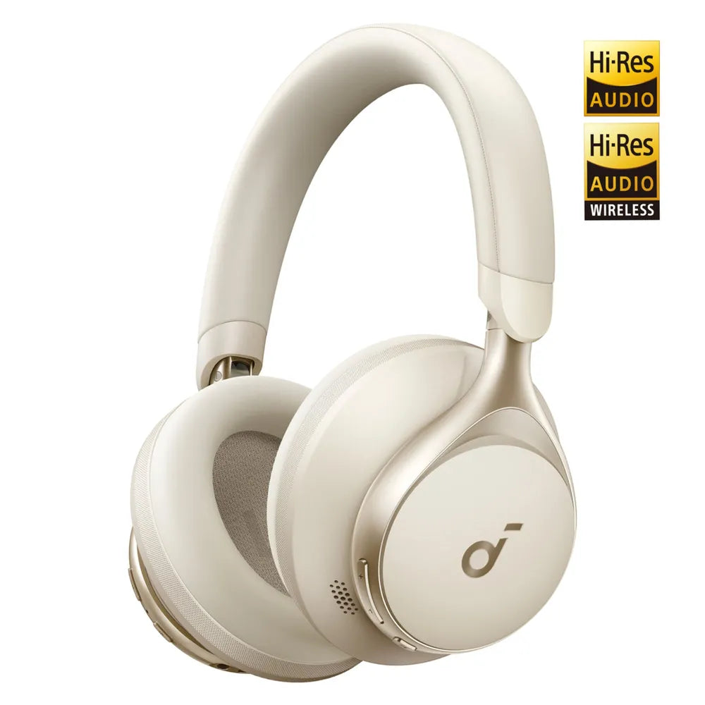 soandcore Space One True-Wireless Over-Ear Bluetooth-Headphones white