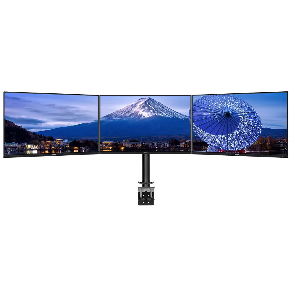 iiyama DS1003C-B1 Monitorhalterung for drei Displays bis 27 inch