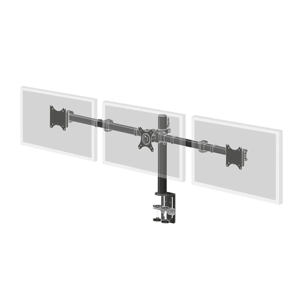 iiyama DS1003C-B1 Monitorhalterung for drei Displays bis 27 inch