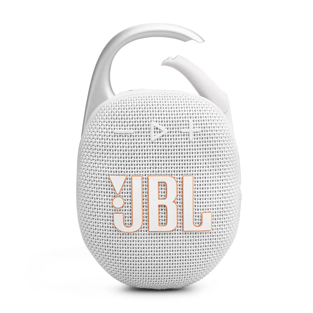 JBL Clip 5 Portable Bluetooth-Speaker waterproof nach IP67 white