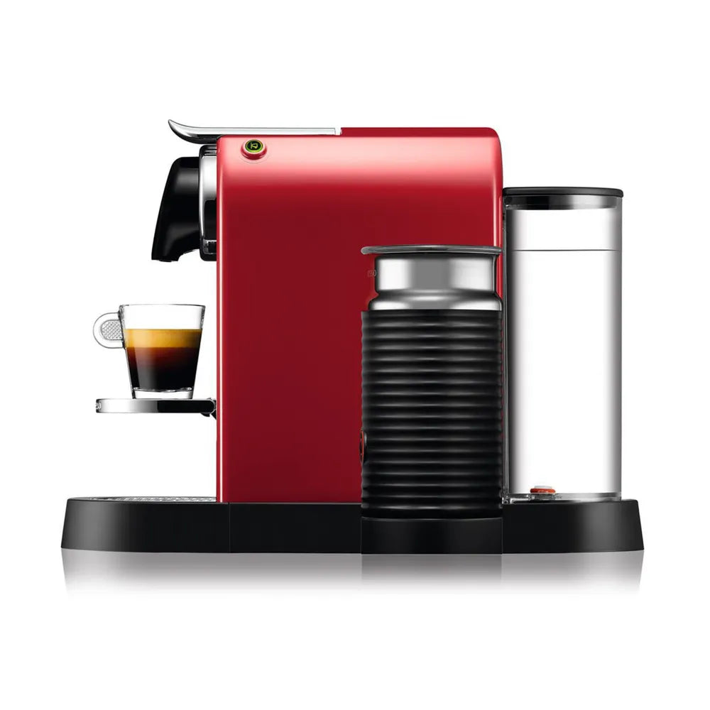 Nespresso Coffee Capsule Machine Krups XN7615 New CitiZ & Milk Red