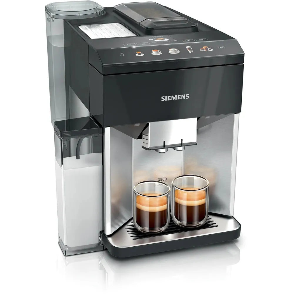 Siemens TQ517D03 EQ.500 integral Automatic Coffee Machine edelstahl / black