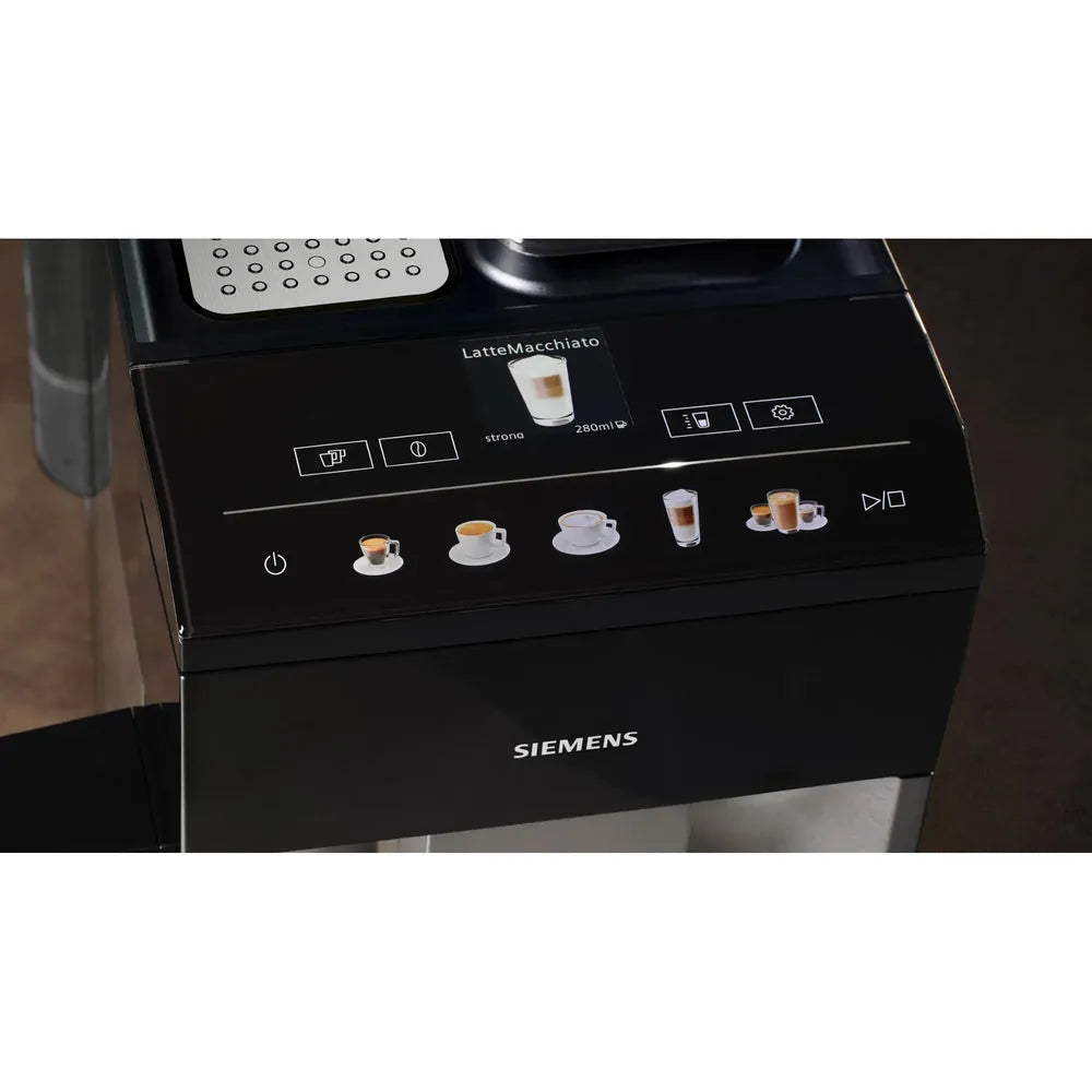 Siemens TQ517D03 EQ.500 integral Automatic Coffee Machine edelstahl / black