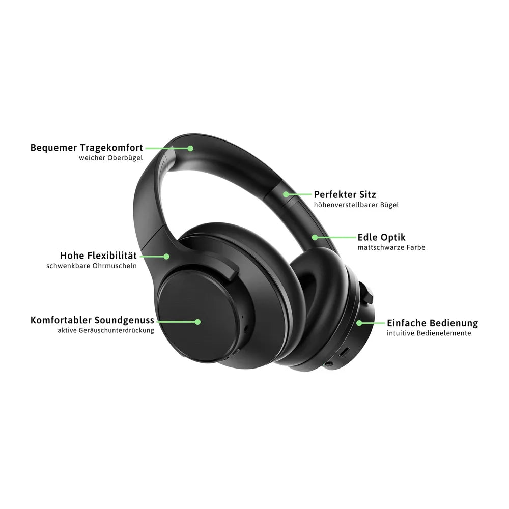 Der Headphones in Kooperation with CHIP, Bluetooh, black