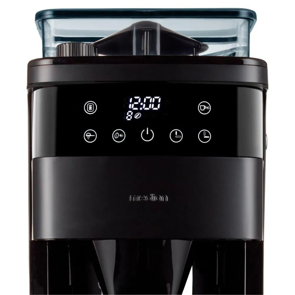 Medion MD 19911 Coffee Machine with Mahlwerk black