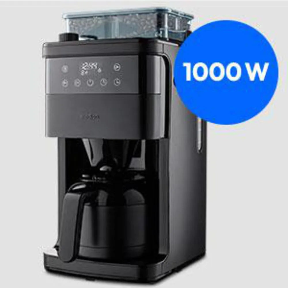 Medion MD 19911 Coffee Machine with Mahlwerk black