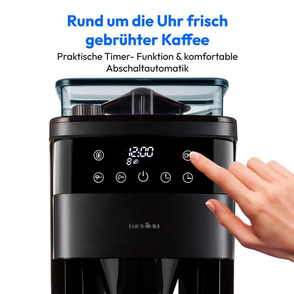 Medion MD 19911 Coffee Machine with Mahlwerk black