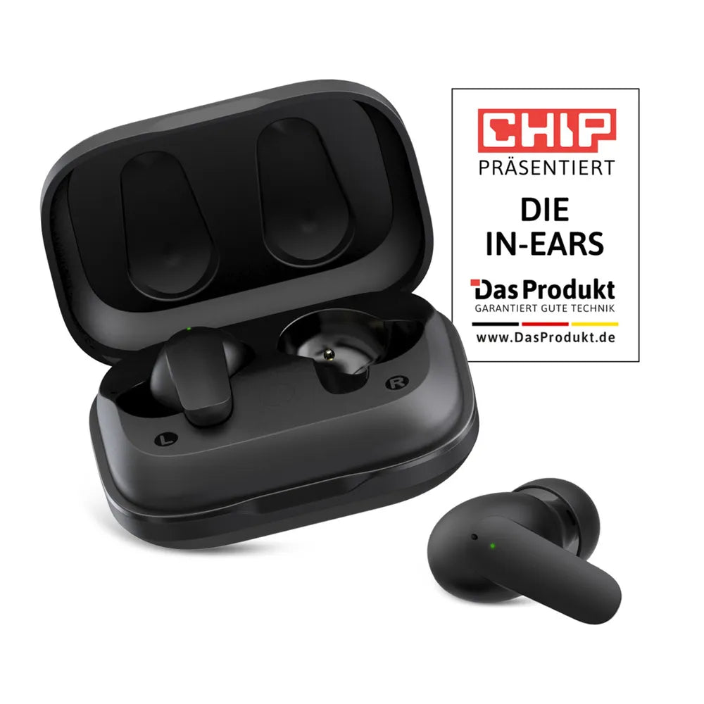 Der In-Ear Headphones in Kooperation with CHIP, Bluetooth, black