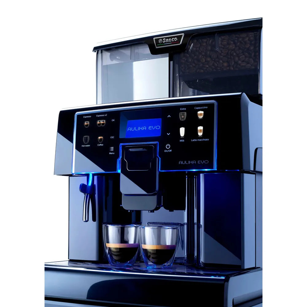 Saeco 10005374 Aulika Evo Top High Speed Capuccino Automatic Coffee Machine