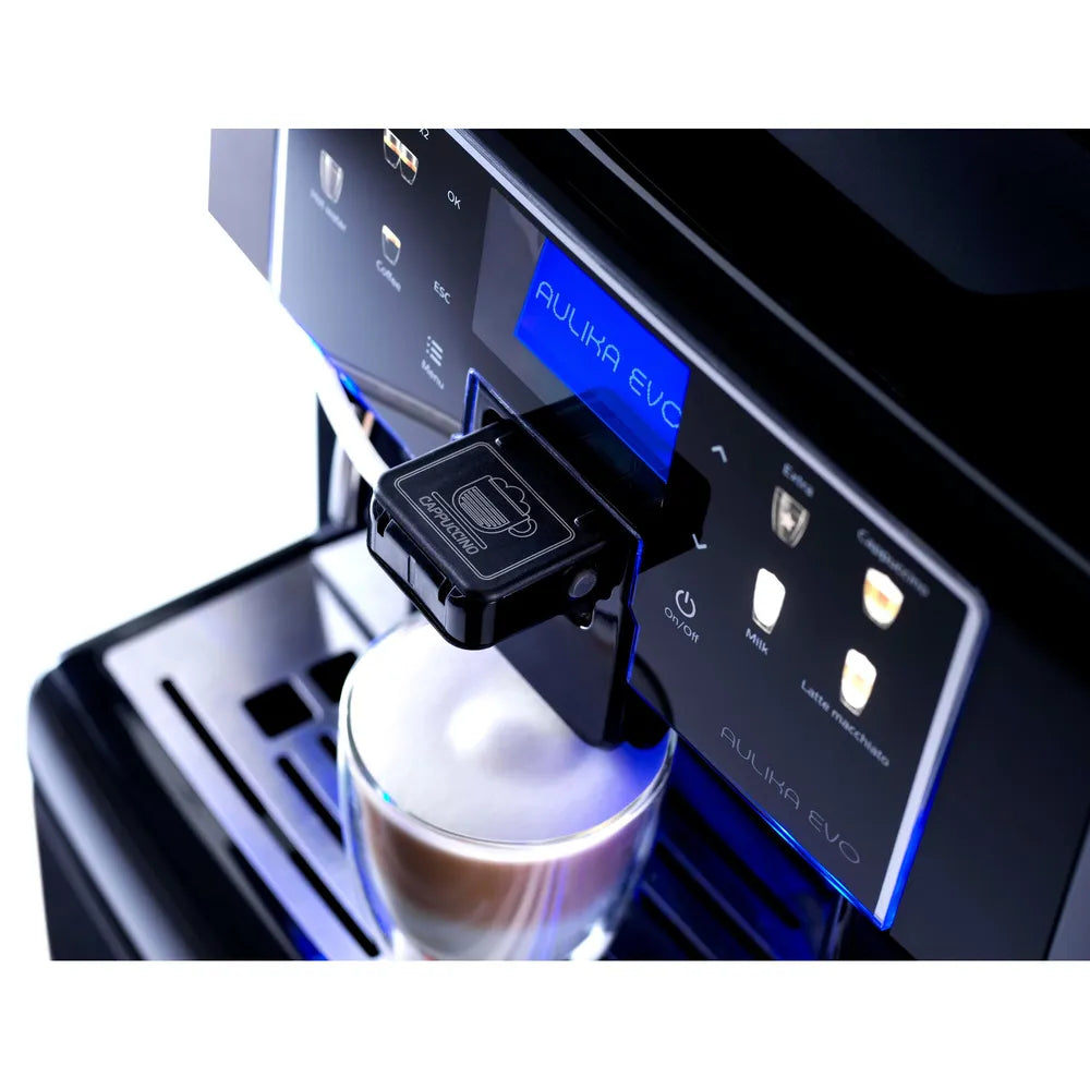 Saeco 10005374 Aulika Evo Top High Speed Capuccino Automatic Coffee Machine
