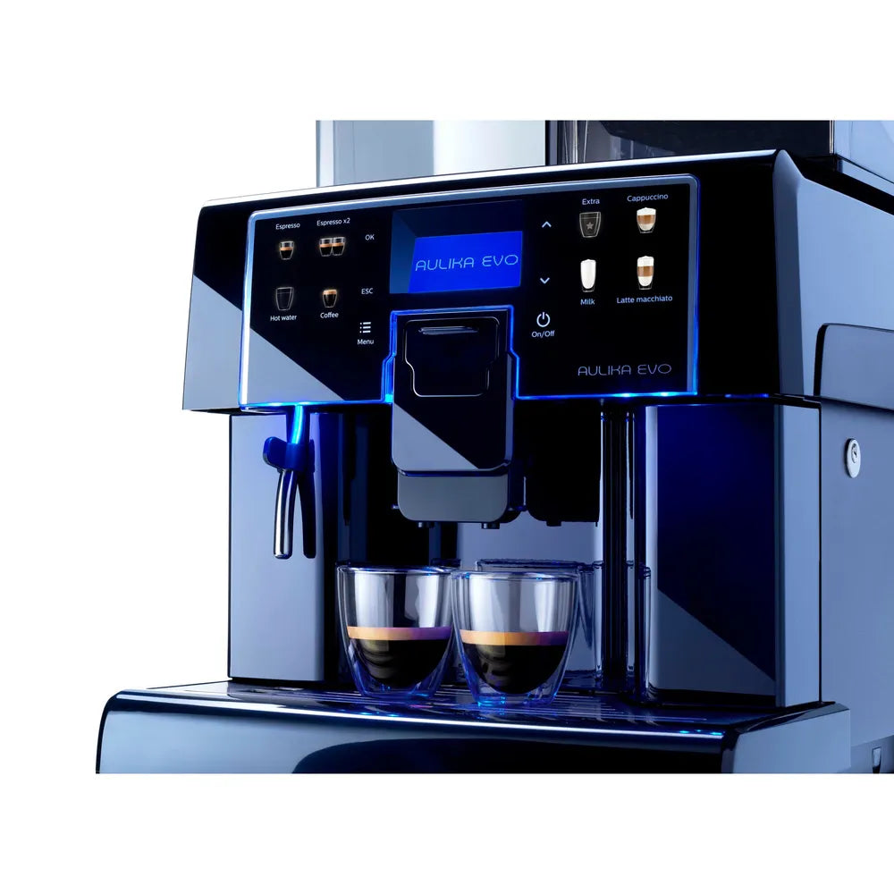 Saeco 10005374 Aulika Evo Top High Speed Capuccino Automatic Coffee Machine
