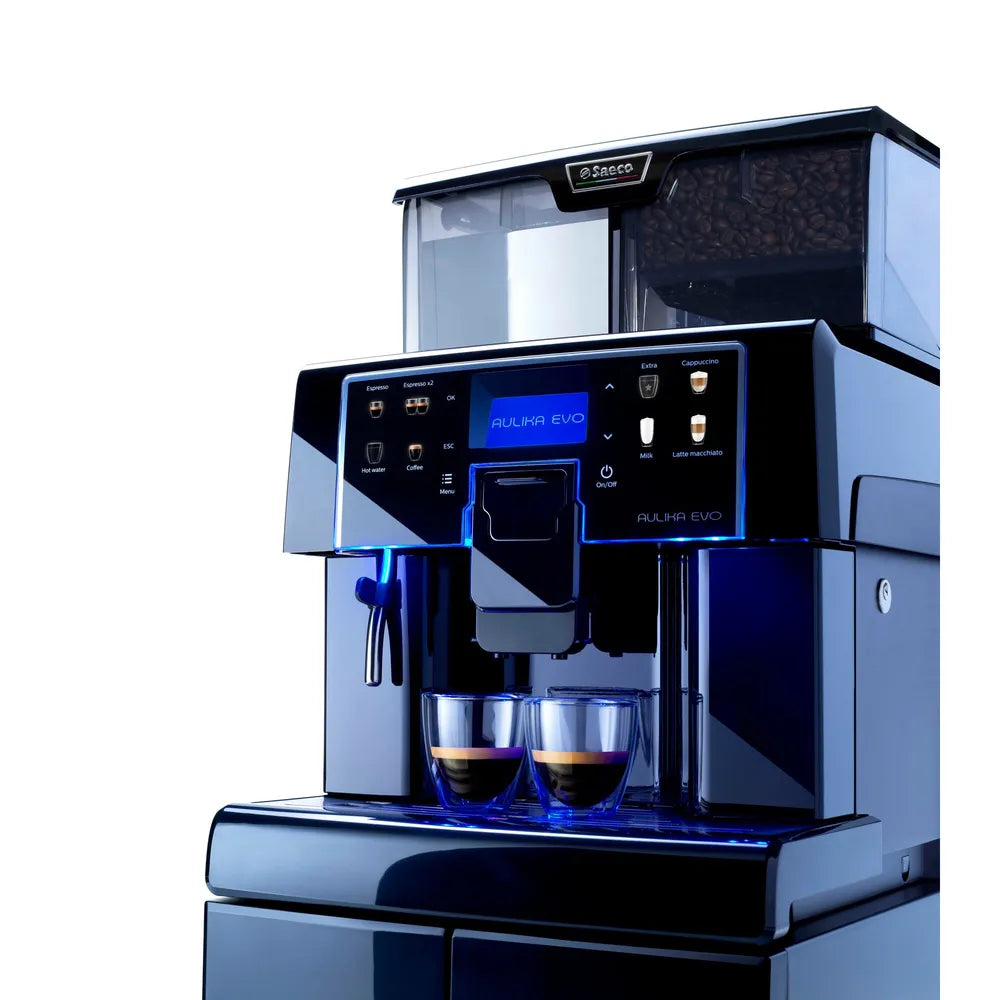 Saeco 10005374 Aulika Evo Top High Speed Capuccino Automatic Coffee Machine