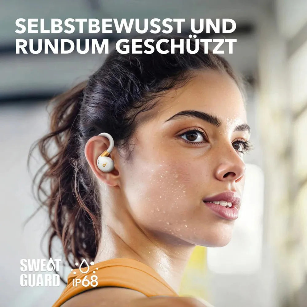 soandcore Sport X20 Bluetooth-Headphones white