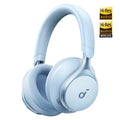 soandcore Space One True-Wireless Over-Ear Bluetooth-Headphones blue