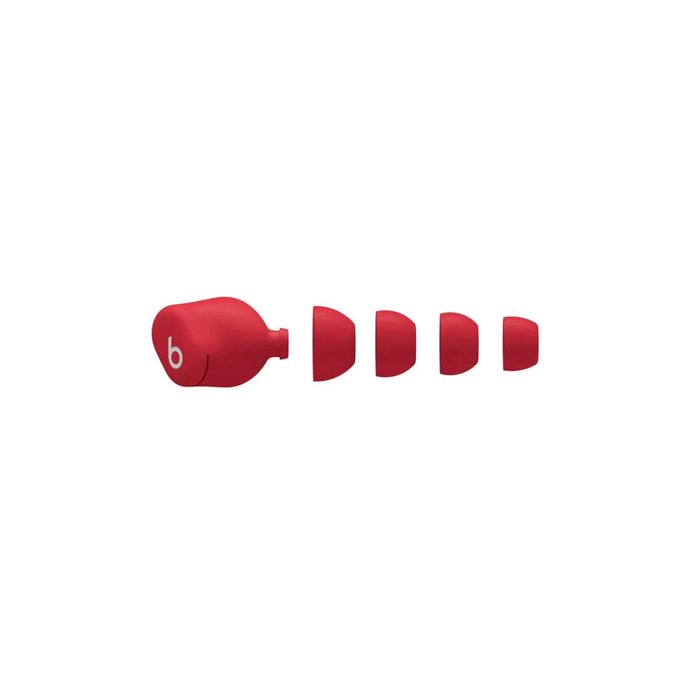 Beats Solo Buds True Wireless In-Ear Headphones Transparent Red
