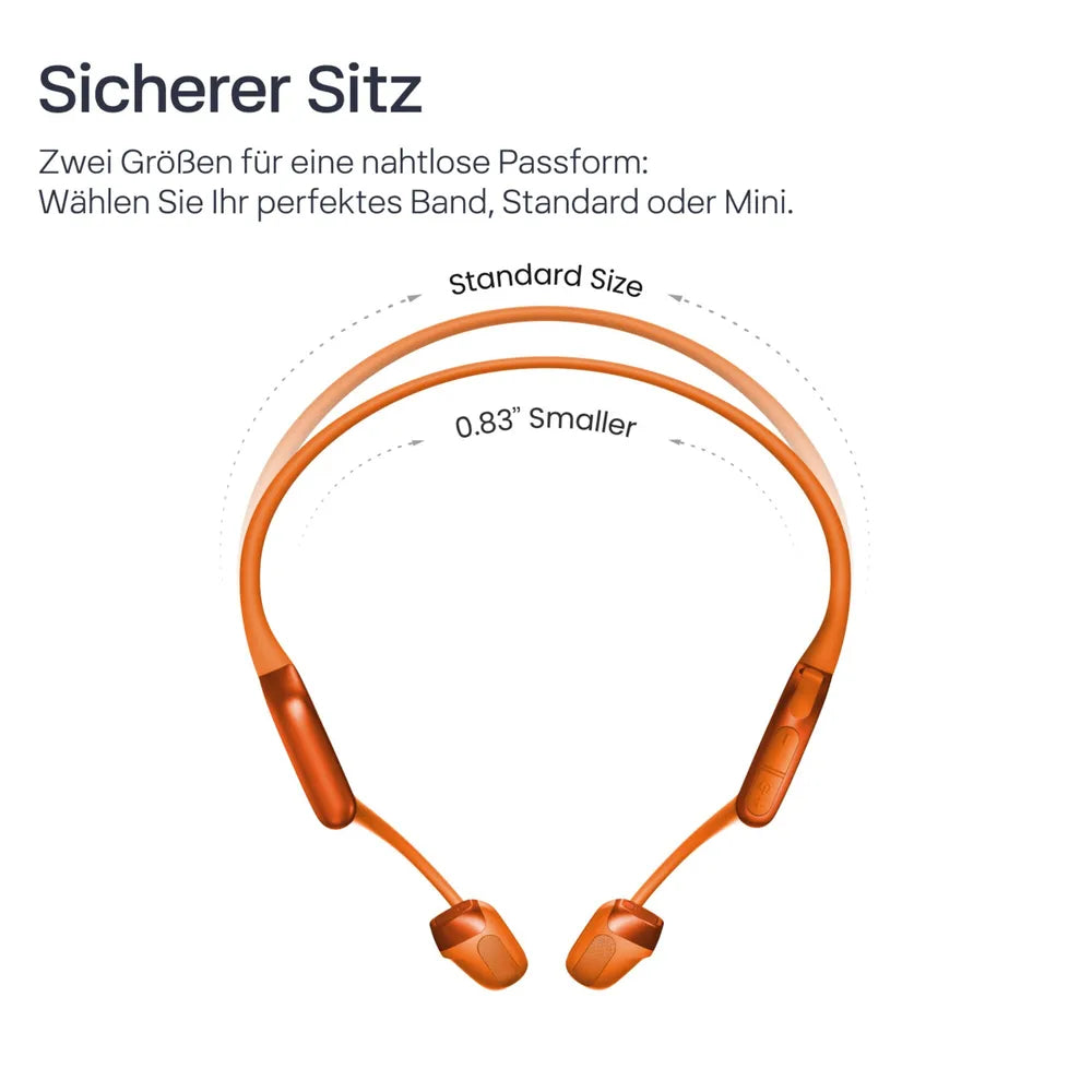 Shokz OpenRun Pro 2 Mini Knochenschall-Sportkopfhörer orange