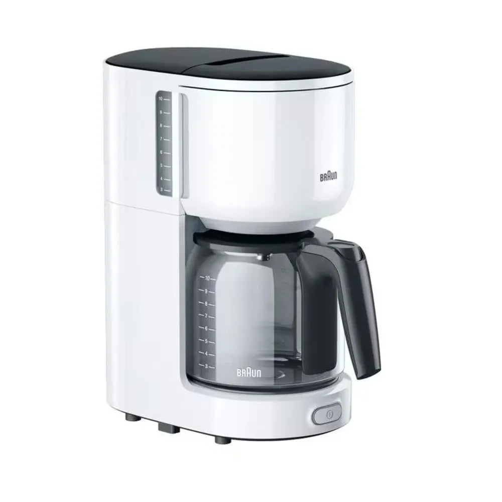 Brown KF 3120 PurEase Filter-Coffee Machine white