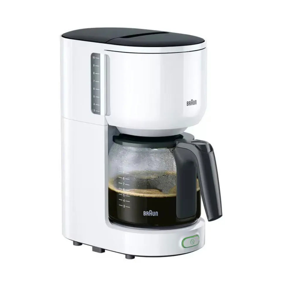 Brown KF 3120 PurEase Filter-Coffee Machine white