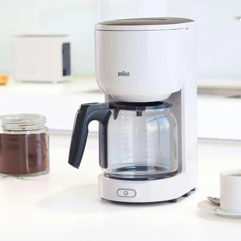 Brown KF 3120 PurEase Filter-Coffee Machine white