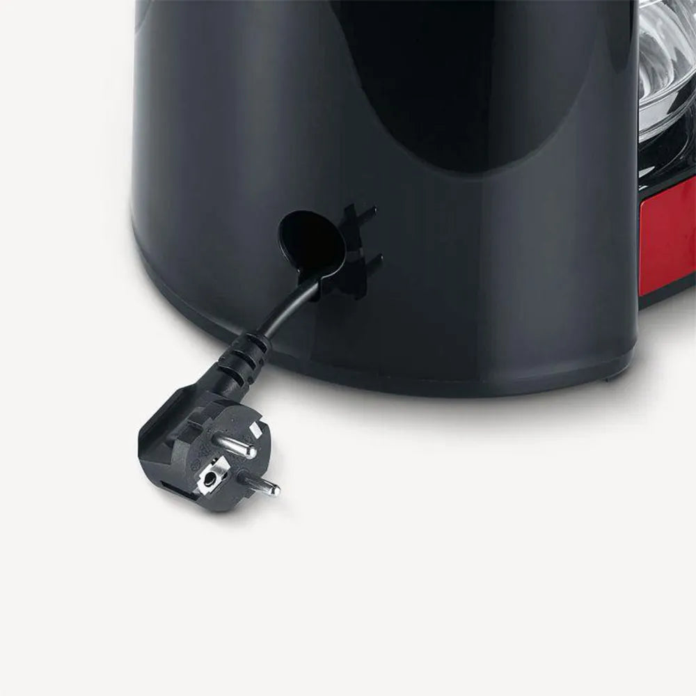 Severin KA 4817 Filter Coffee Machine red/black Glaskanne