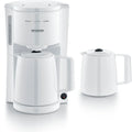 Severin KA 9309 Filter Coffee Machine 2 Thermokannen white