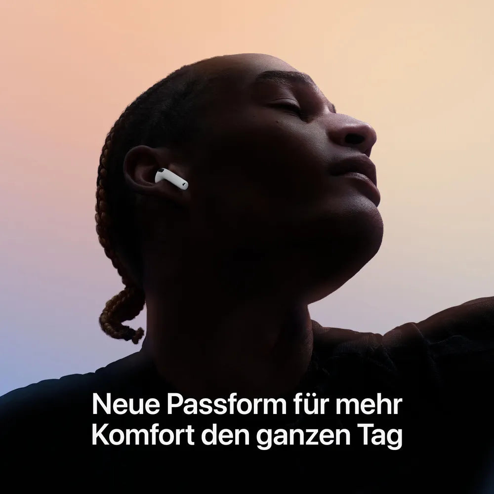 Apple AirPods 4 - True Wireless-Headphones with Microphone