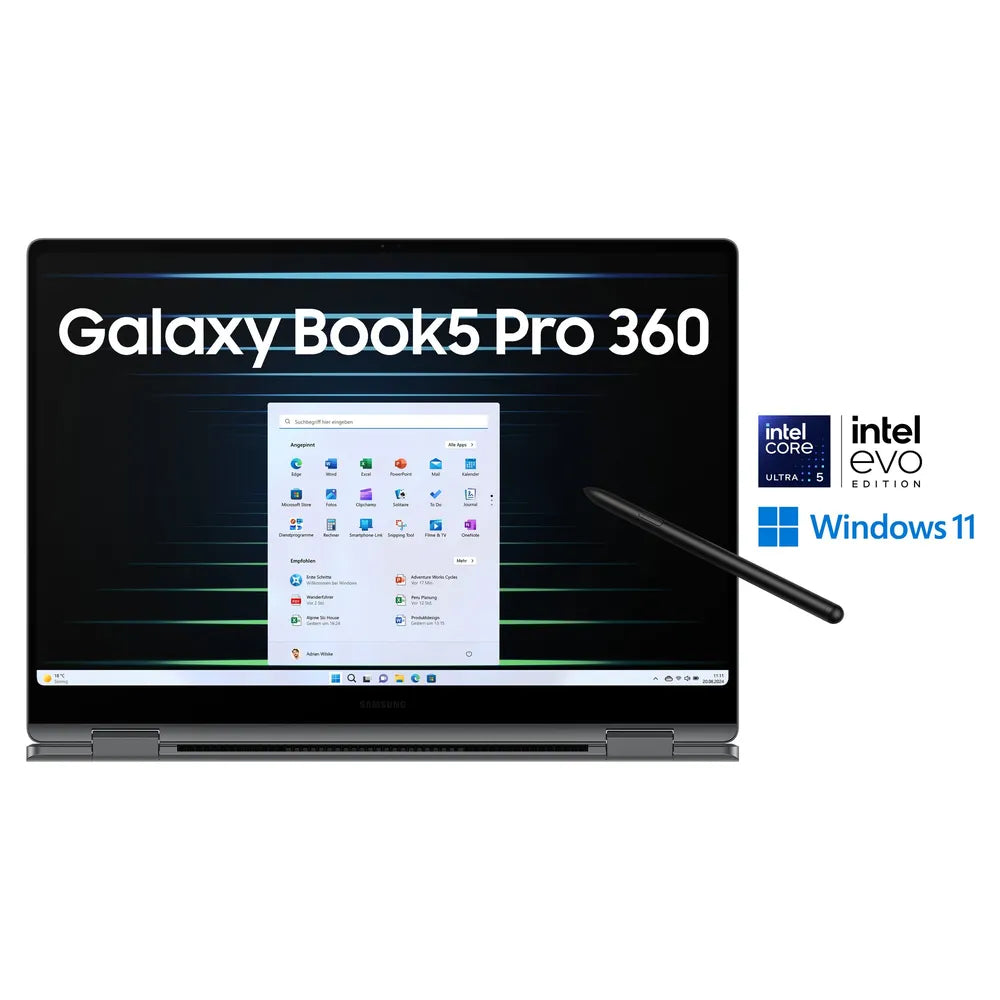 SAMSUNG Galaxy Book5 Pro 360 16" AMOLED Ultra 5 226V 16/512GB SSD Win11 Copilot+PC