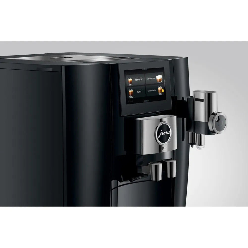 JURA J10 Piano Black (EA) Automatic Coffee Machine